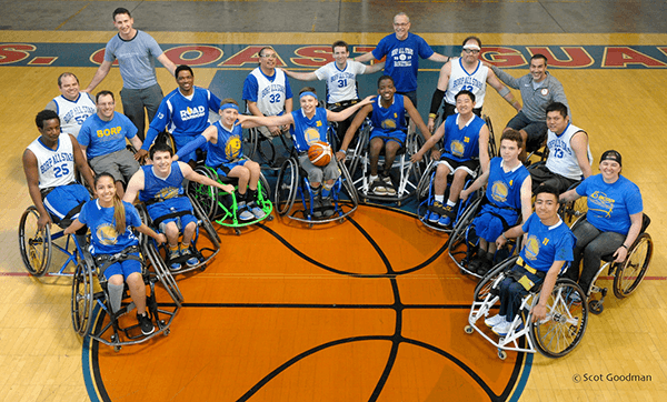 Group picture of the BORP All Stars and the BORP Jr. Road Warriors
