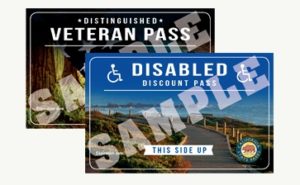 Image of Distinguished Veteran Passes and Disabled Discount Passes