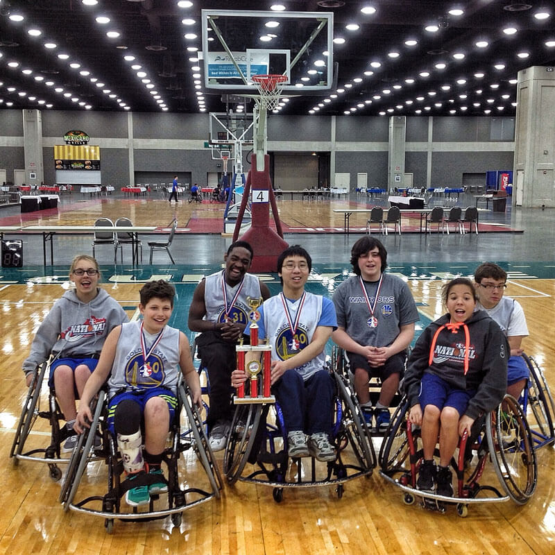 The 3rd Place Jr. NIT Division BORP Jr. Road Warriors