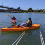 kayakers on water