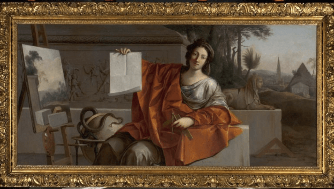 Allegory of Geometry, 1649 Laurent de La Hyre