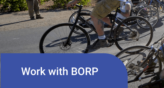 flyer reads: Work with Borp!