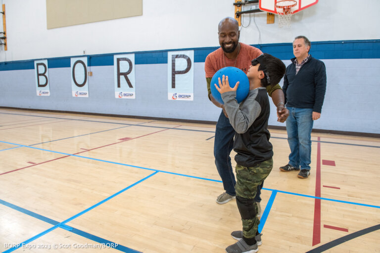 BORP (Bay Area Outreach and Recreation Program) Adaptive Sports Expo is an event for people with disabilities to try out the Sports and Recreation activities offered by BORP, October 14, 2023, Berkeley Ca. Photos © Scot Goodman.