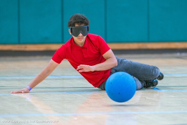 BORP (Bay Area Outreach and Recreation Program) Adaptive Sports Expo is an event for people with disabilities to try out the Sports and Recreation activities offered by BORP, October 14, 2023, Berkeley Ca. Photos © Scot Goodman.