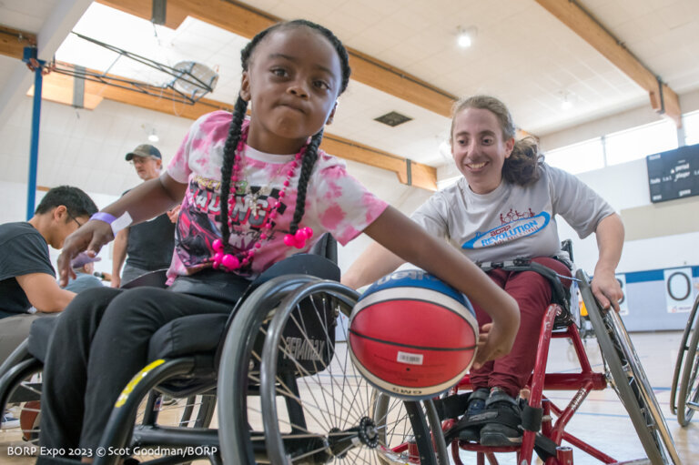 BORP (Bay Area Outreach and Recreation Program) Adaptive Sports Expo is an event for people with disabilities to try out the Sports and Recreation activities offered by BORP, October 14, 2023, Berkeley Ca. Photos © Scot Goodman.