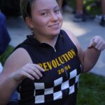 Person wearing a 2004 Revolution Ride Jersey