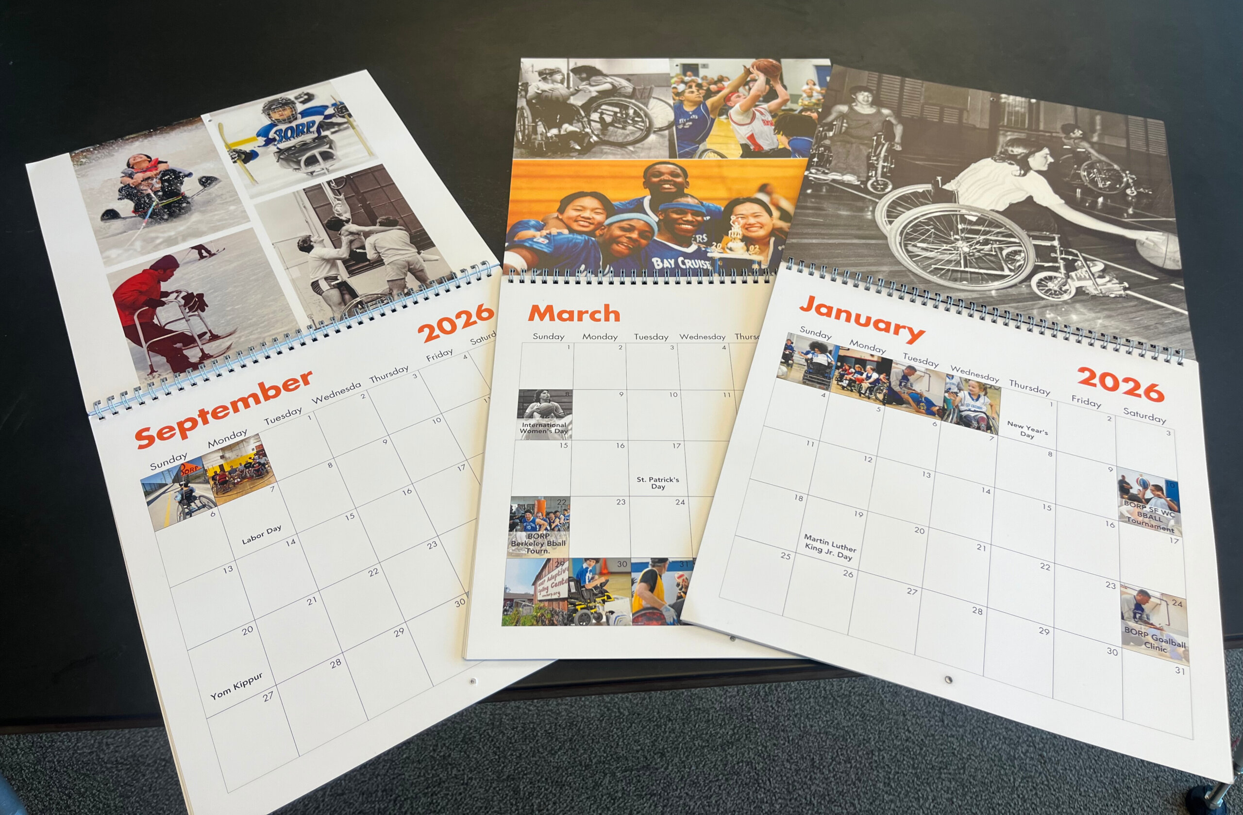 BORP 50th Anniversary Calendar