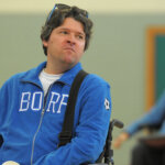 John Madigan in BORP zip up jacket